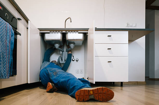 Professional Drain Cleaning technician working in Damascus, GA